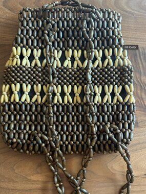 Vintage Beaded Backpack/Purse
